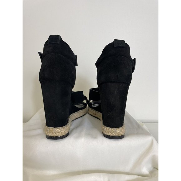 Balenciaga Open Toe Suede Wedges - Picture 3 of 7